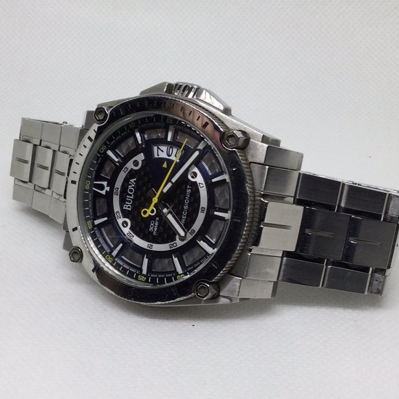 Bulova Precisionist Silver Men’s Watch - Picture 5 of 5